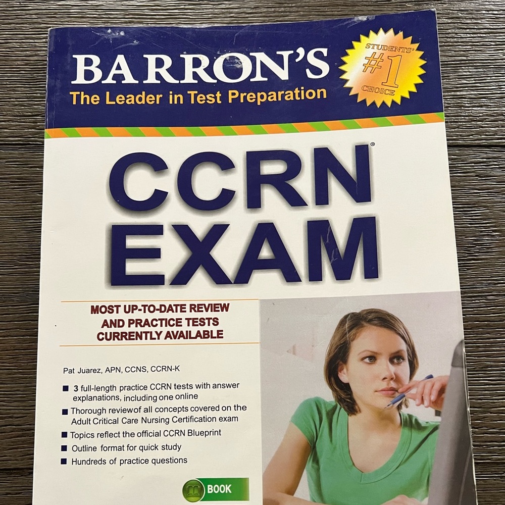 Barrons Adult CCRN Exam Test Prep